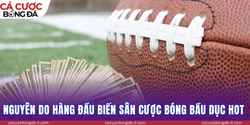 Nguyên do hàng đầu biến sân cược bóng bầu dục hot 