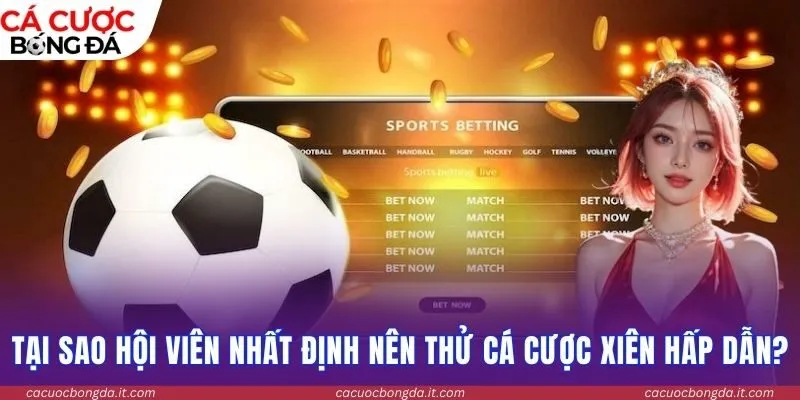 Tại sao hội viên nhất định nên thử cá cược xiên hấp dẫn?