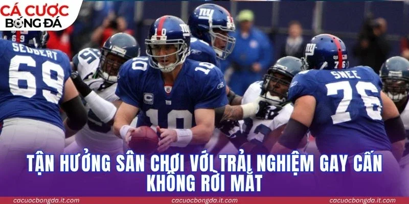 Tận hưởng sân chơi với trải nghiệm gay cấn không rời mắt